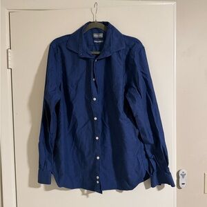 Michael Kors Blue Lightweight Shirt Jacket